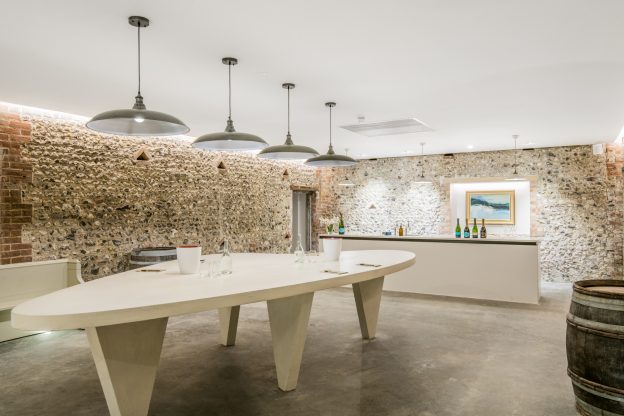 Wiston Estate Tasting Room, English Sparkling Wine
