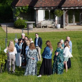 Wiston Estate Sundowner Safari wine tour and dinner, south downs tours