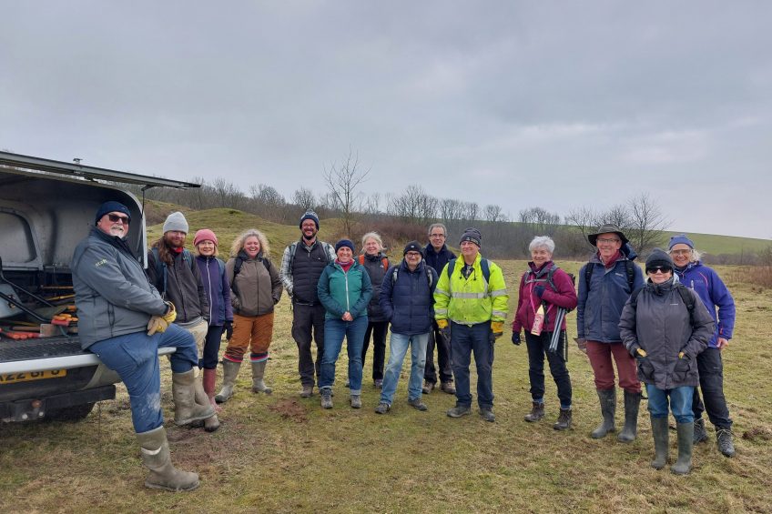 conservation partner days at Wiston Estate