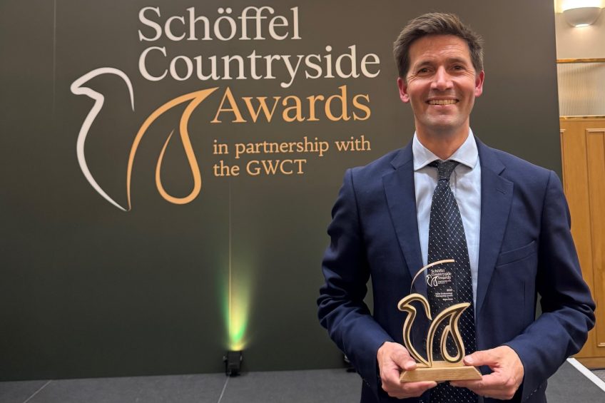 Rick at Schoffel awards
